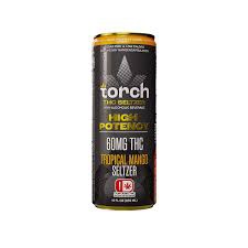TORCH HIGH POTENCY THC DRINKS / TROPICAL MANGO SELTZER 60MG THC